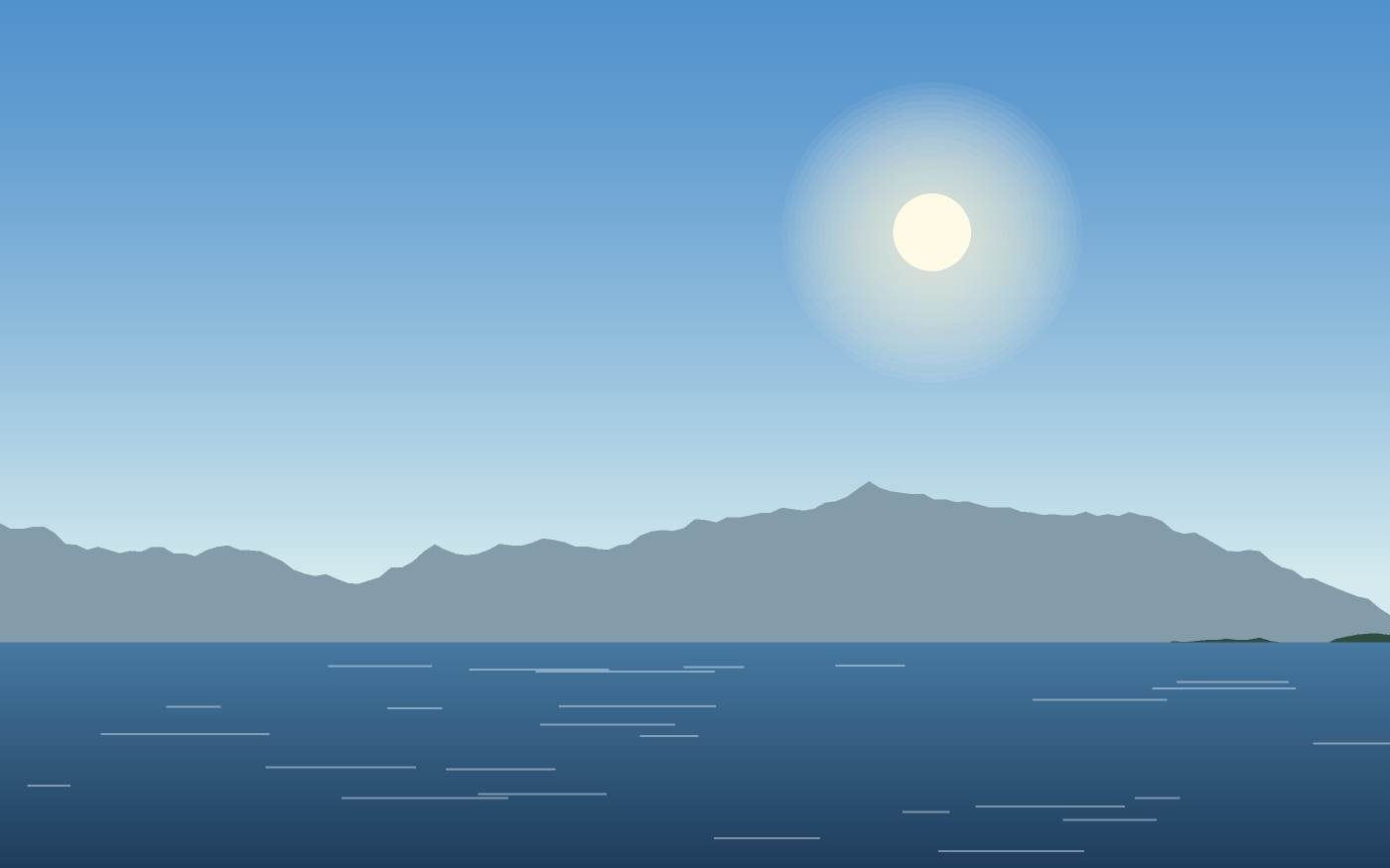 Landschaftsillustration