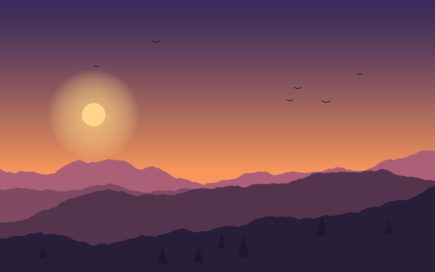 Landskabsillustration