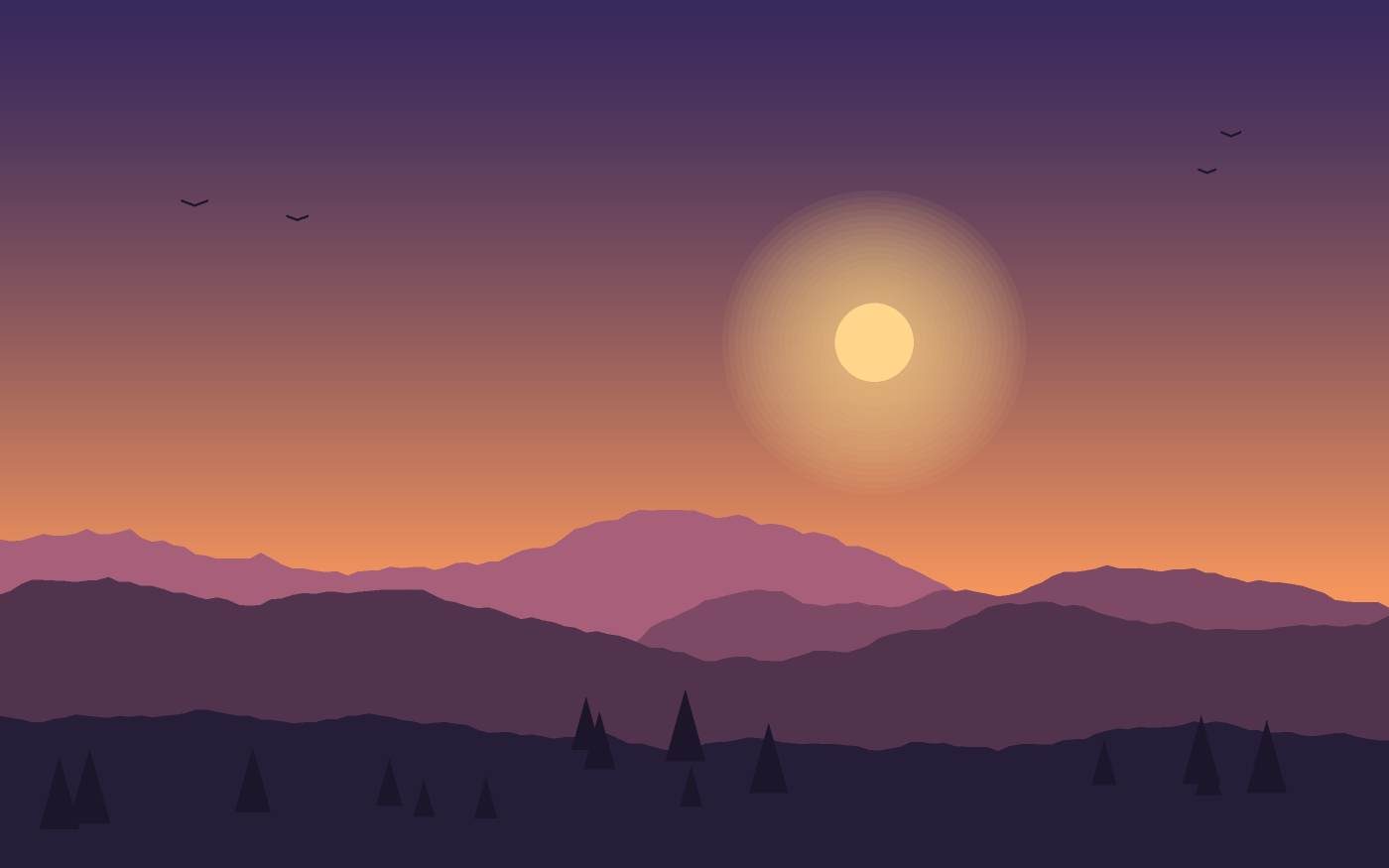 Illustration de paysage