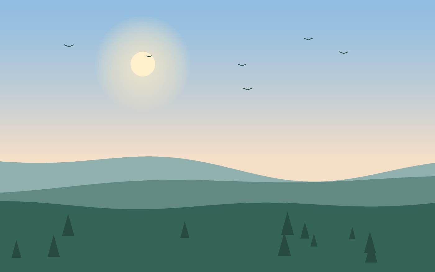 Illustration de paysage