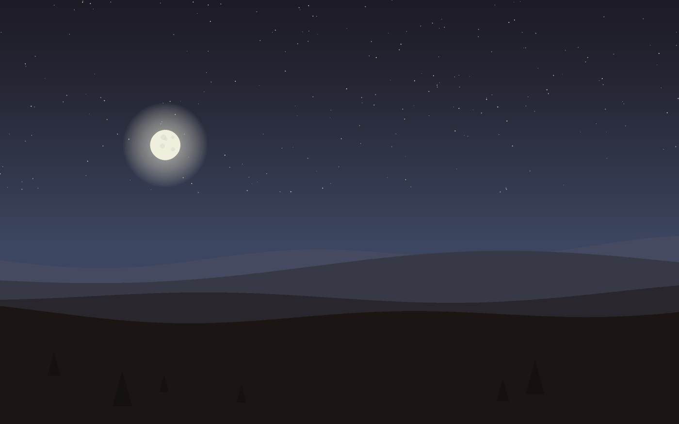 Landschapsillustratie