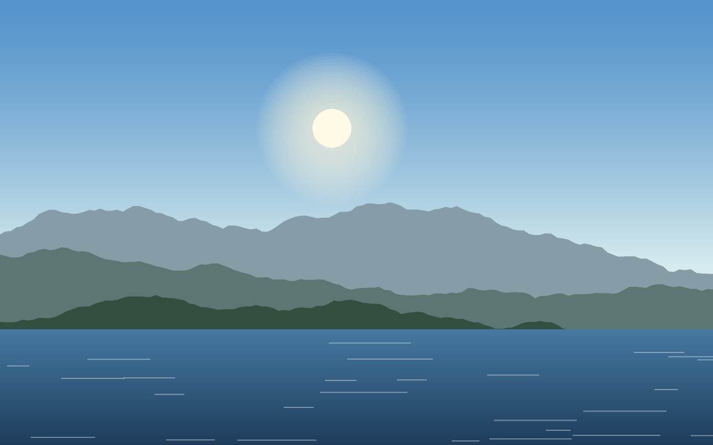 Landschapsillustratie