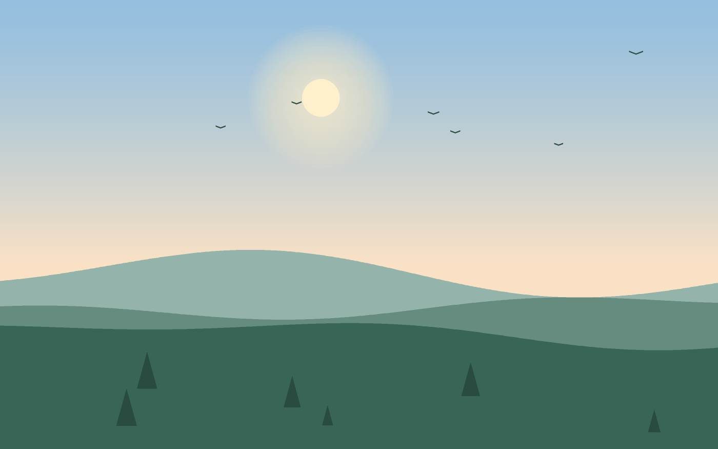 Ilustracja krajobrazu