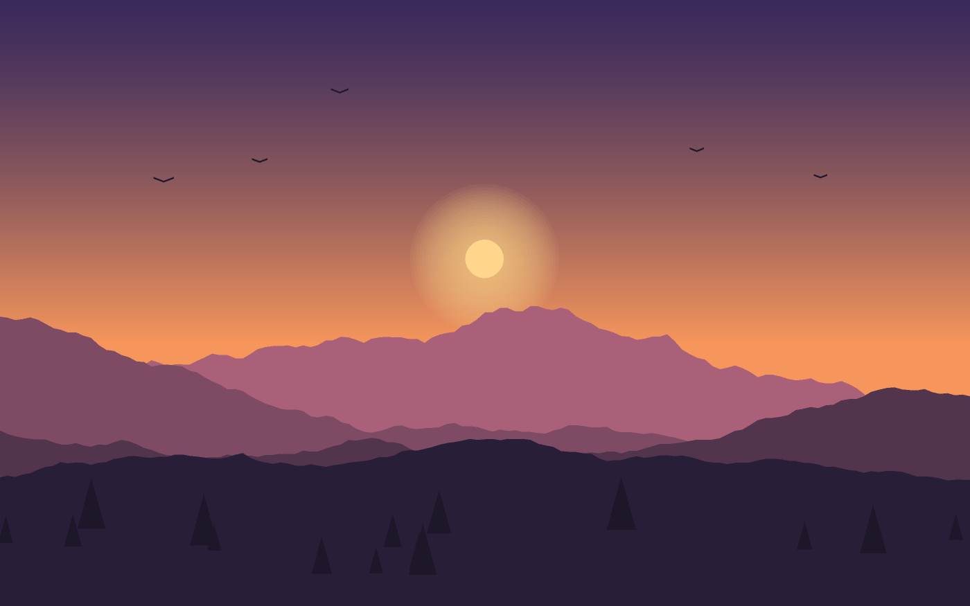 Ilustracja krajobrazu