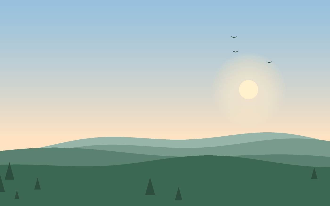 Landskapsillustration