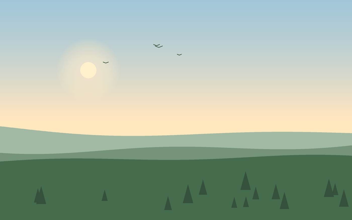 Landskapsillustration