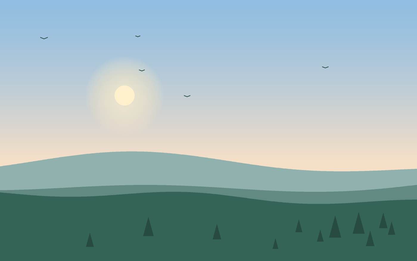Landscape illustration